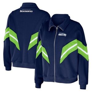 Seattle Seahawks Full Zip Jacket- 4X